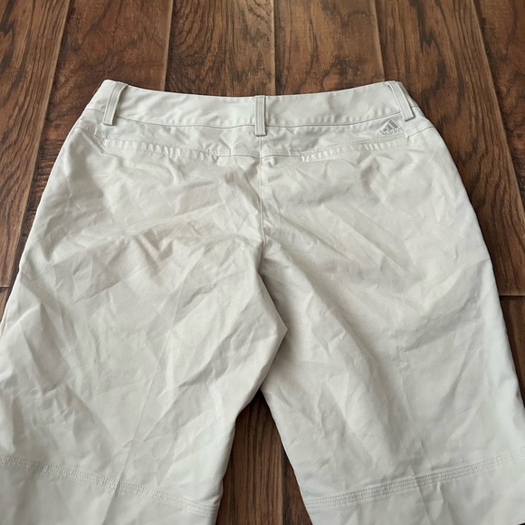 Adidas Women's Golf Shorts - Size 8 - Beige ⛳️👖 - Picture 4 of 7